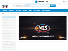 Tablet Screenshot of ntsecurityusa.net